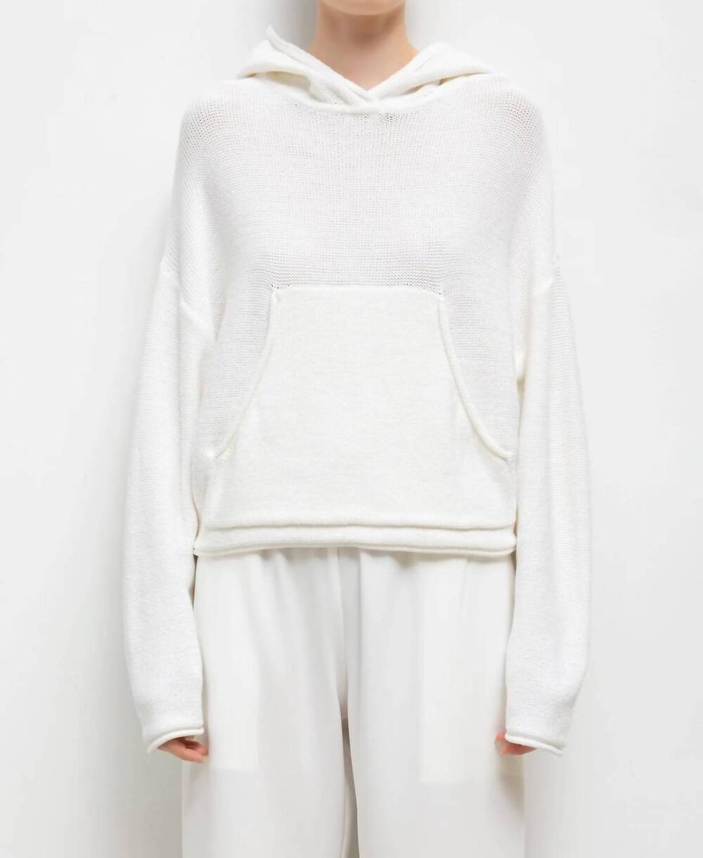 NEW LESET mae hoodie in parchment